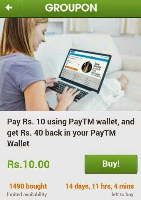 Paytm-Wallet-Offers-:-Pay-Rs-10-and-get-Rs-40-Cashback