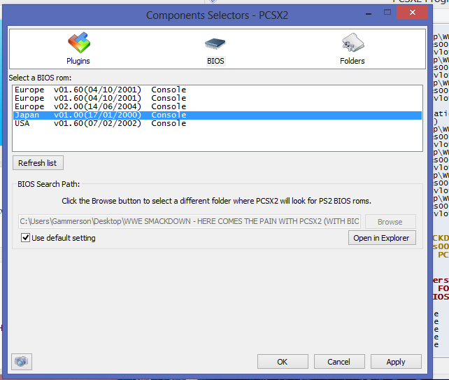 pcsx 2.0.8.1 emulatore playstation 2 con bios e plug-in