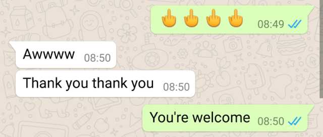 how-to-make-middle-finger-emoji-in-whatsapp-gammerson