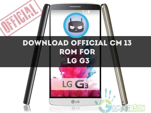 Download Cm13 for LG G3 D850 AT&T