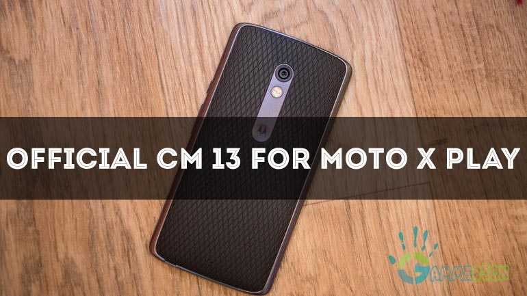 official cm13 for Moto X play