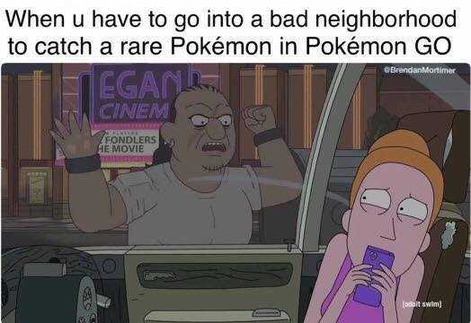 Most Funny Pokemon Go Memes