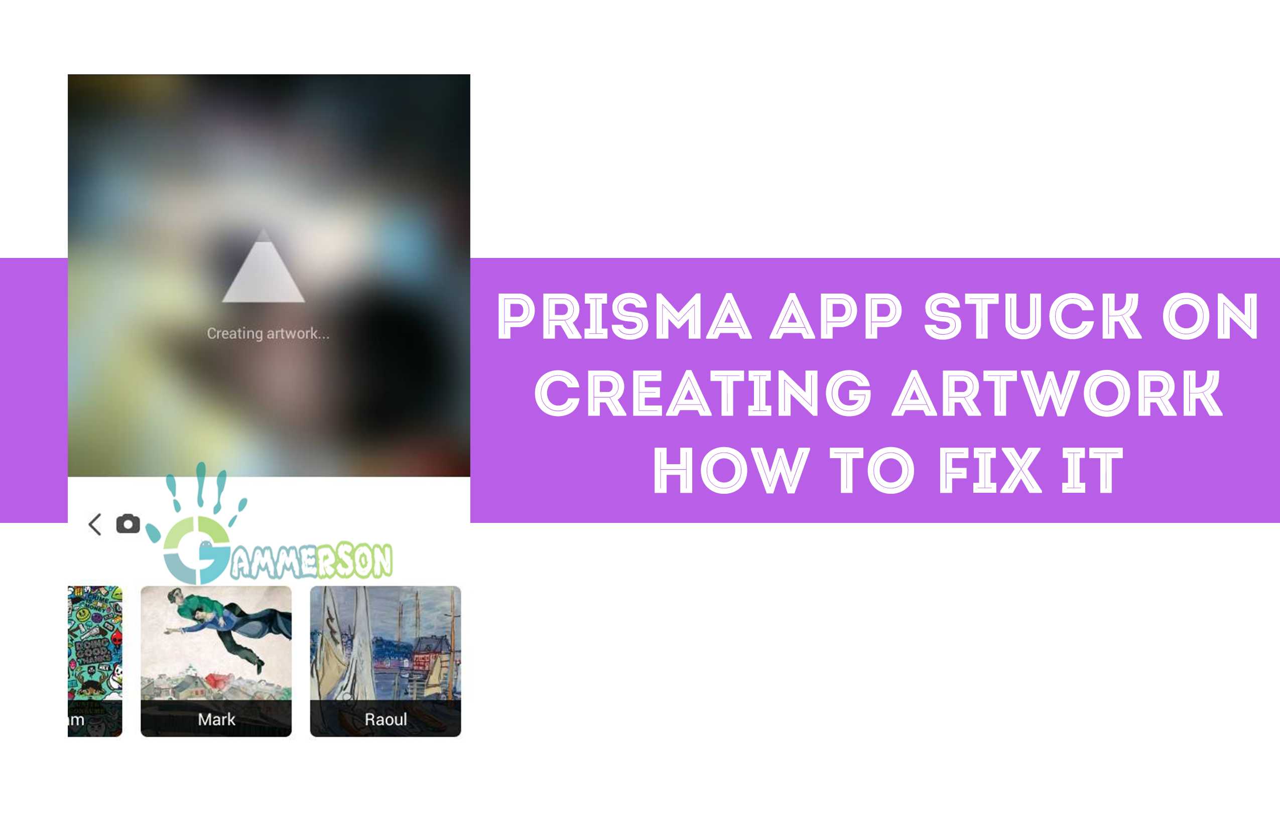 prisma stuck on creating artwork.png