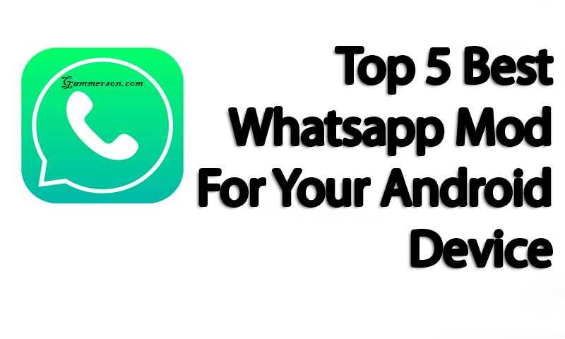Top 5 Whatsapp MOD