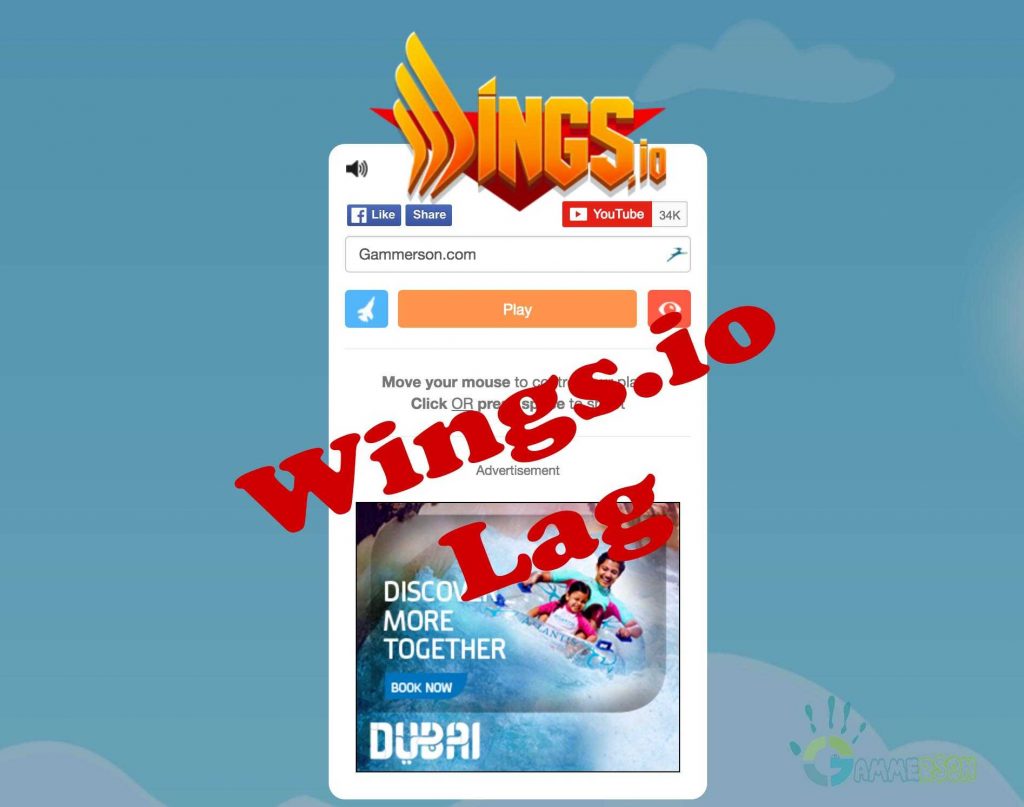 Fix Wings.io lagging on PC , Android and Mac [working]