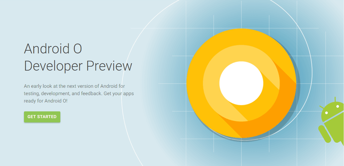 Android O Developer Preview Final Beta