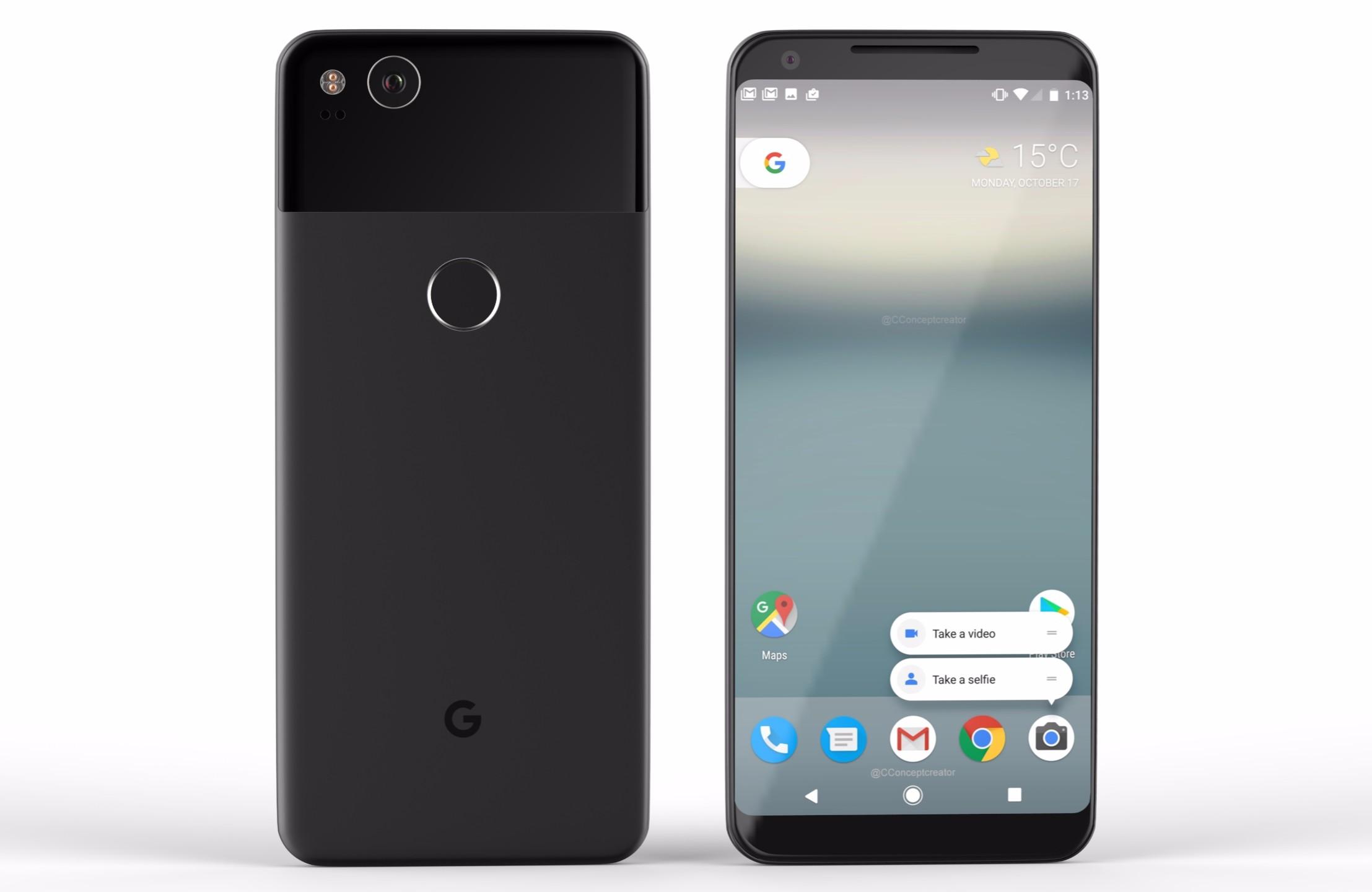 Google Pixel 2 and Pixel 2 XL Specs
